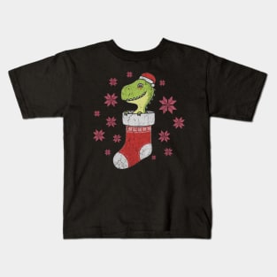 dino christmas Kids T-Shirt